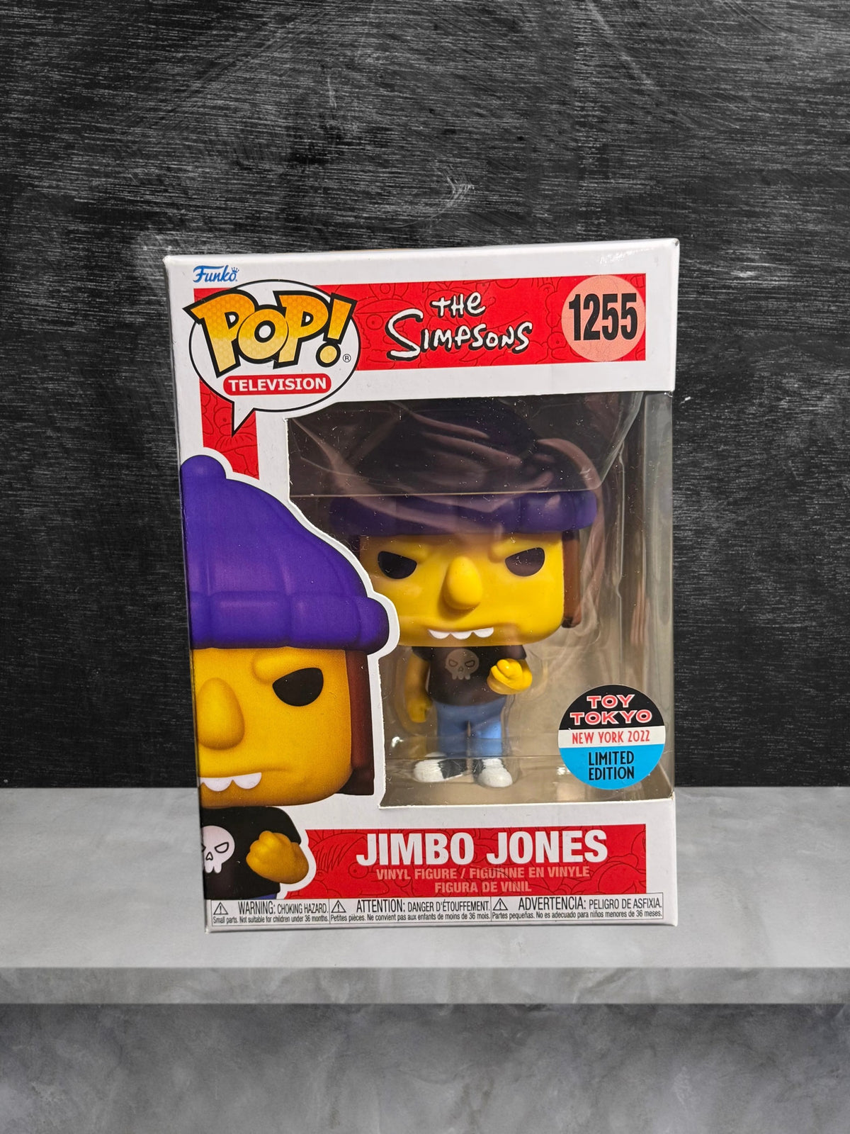 The Simpsons – Jimbo Jones #1255 Toy Tokyo NY 2022 Exclusive