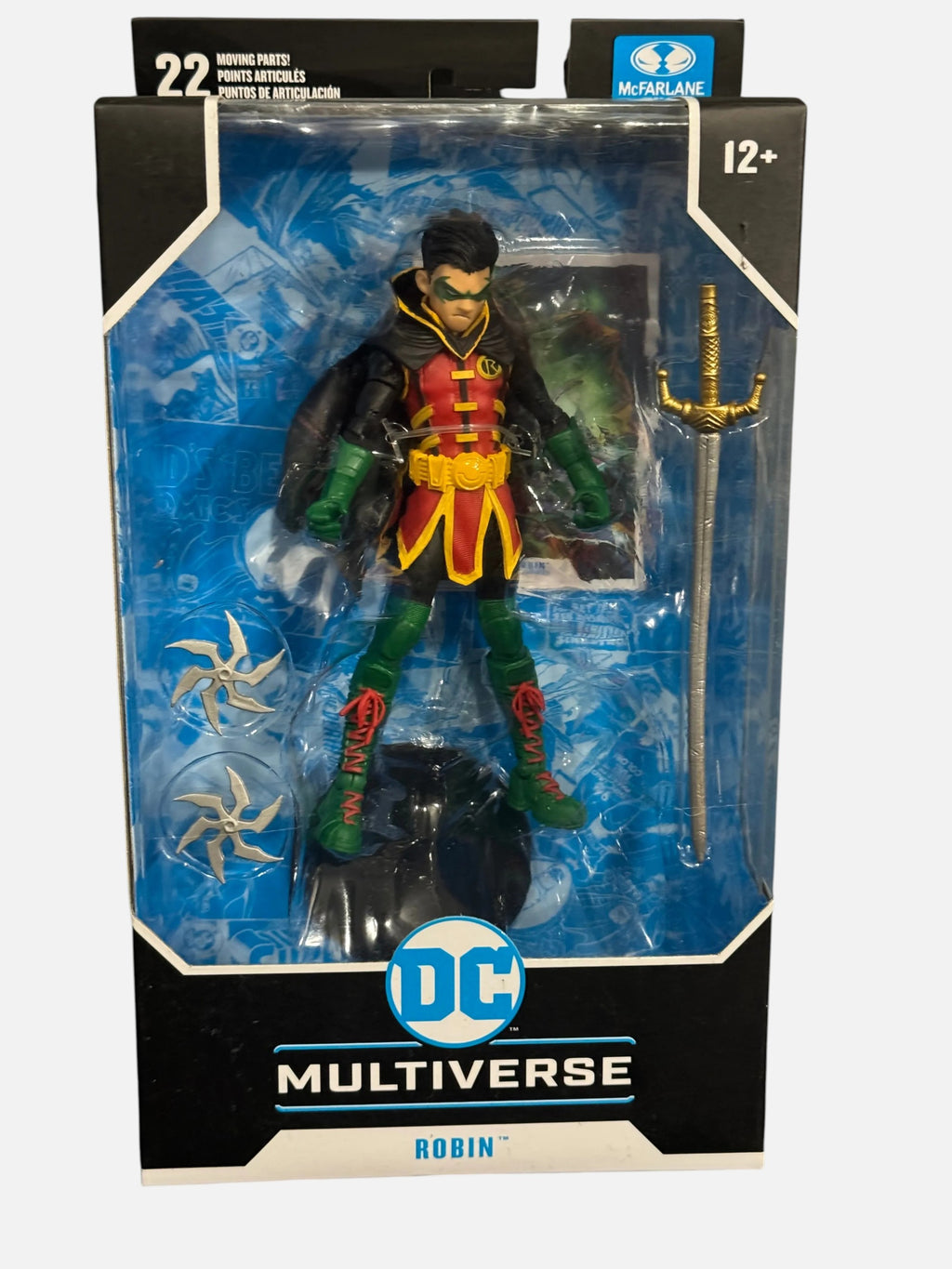 McFarlane Toys DC Multiverse Robin (Damian Wayne) DC Rebirth 7" Action Figure