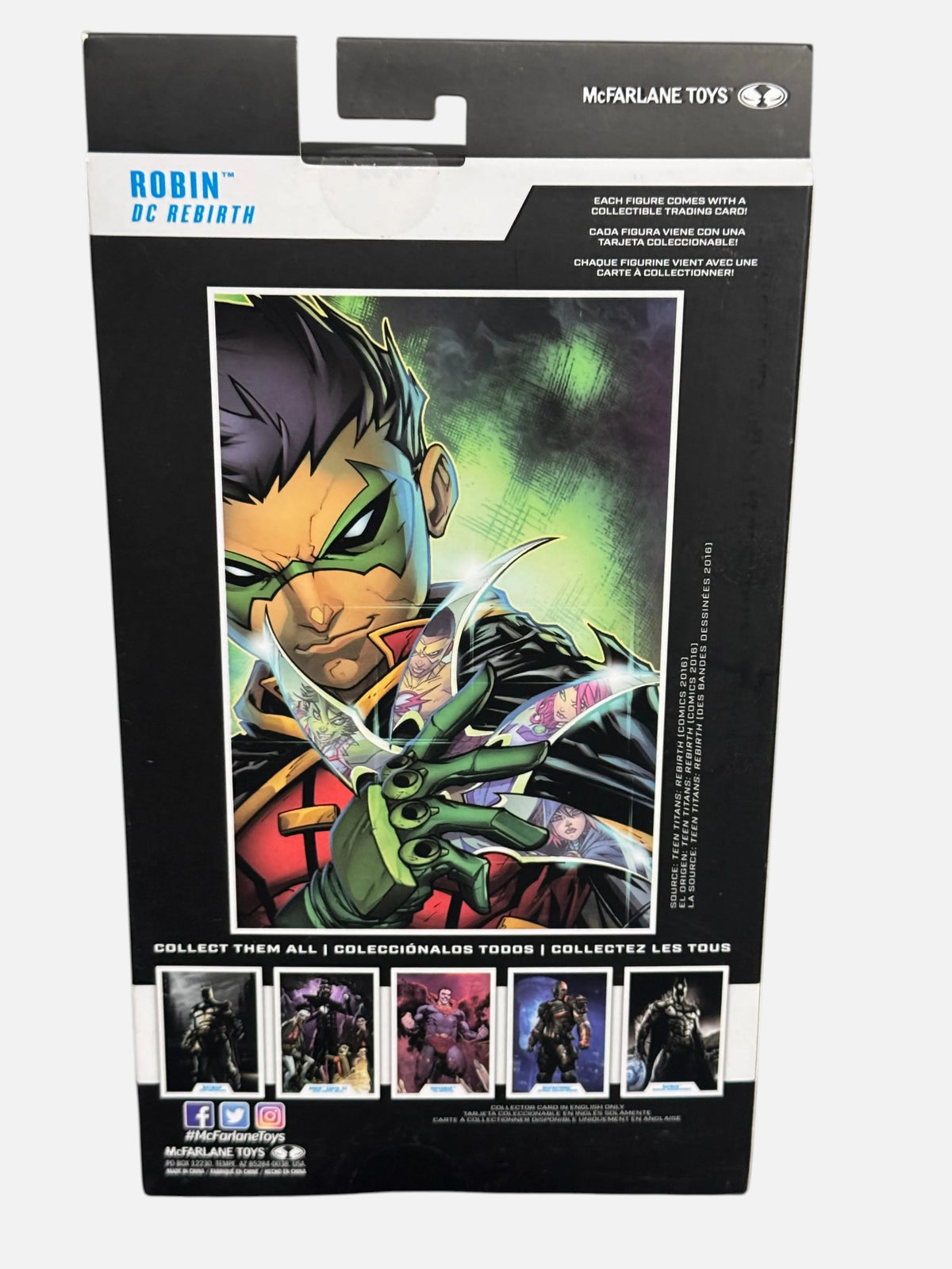 McFarlane Toys DC Multiverse Robin (Damian Wayne) DC Rebirth 7" Action Figure
