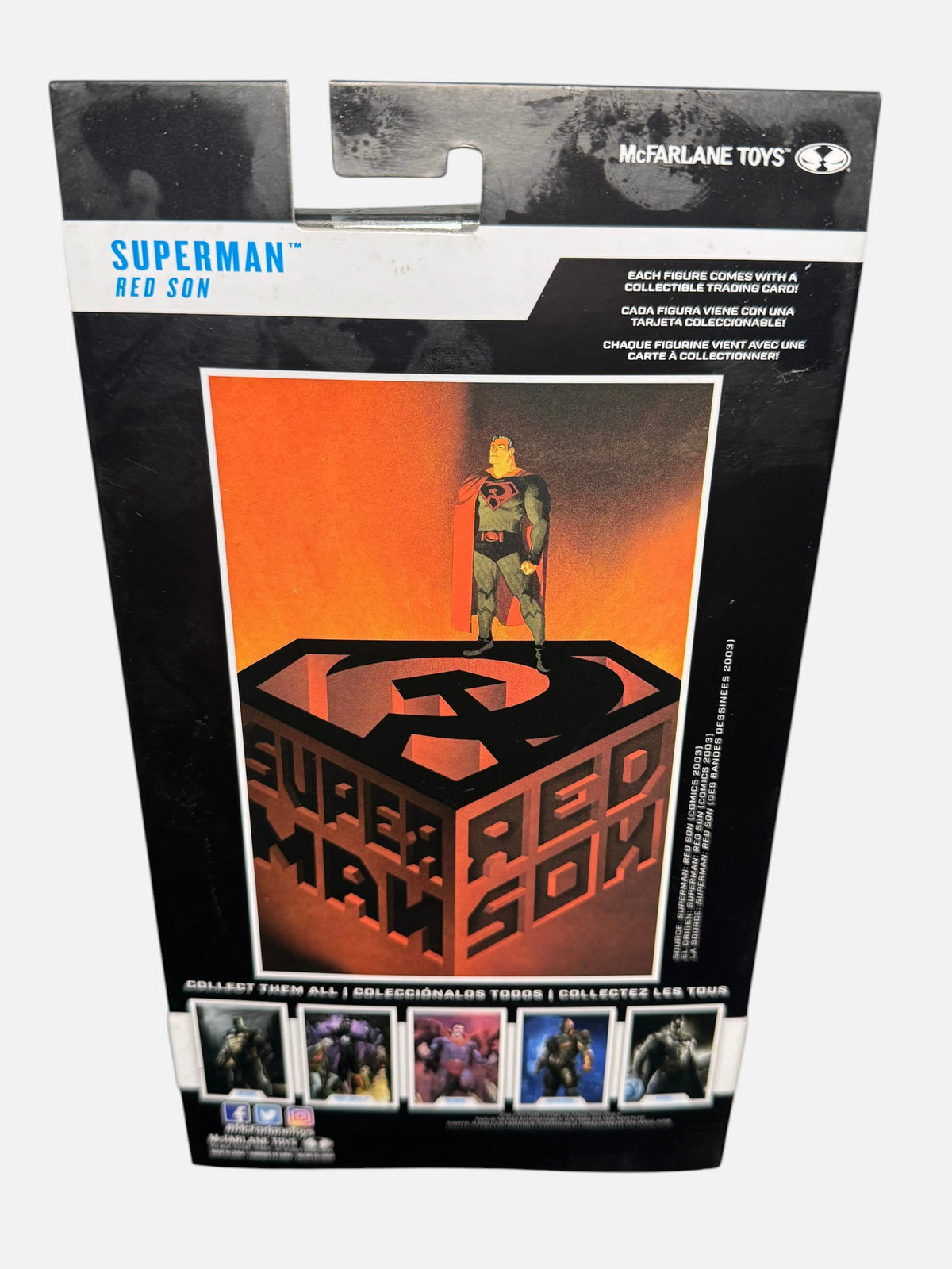 McFarlane Toys DC Multiverse Superman (Red Son) 7" Action Figure