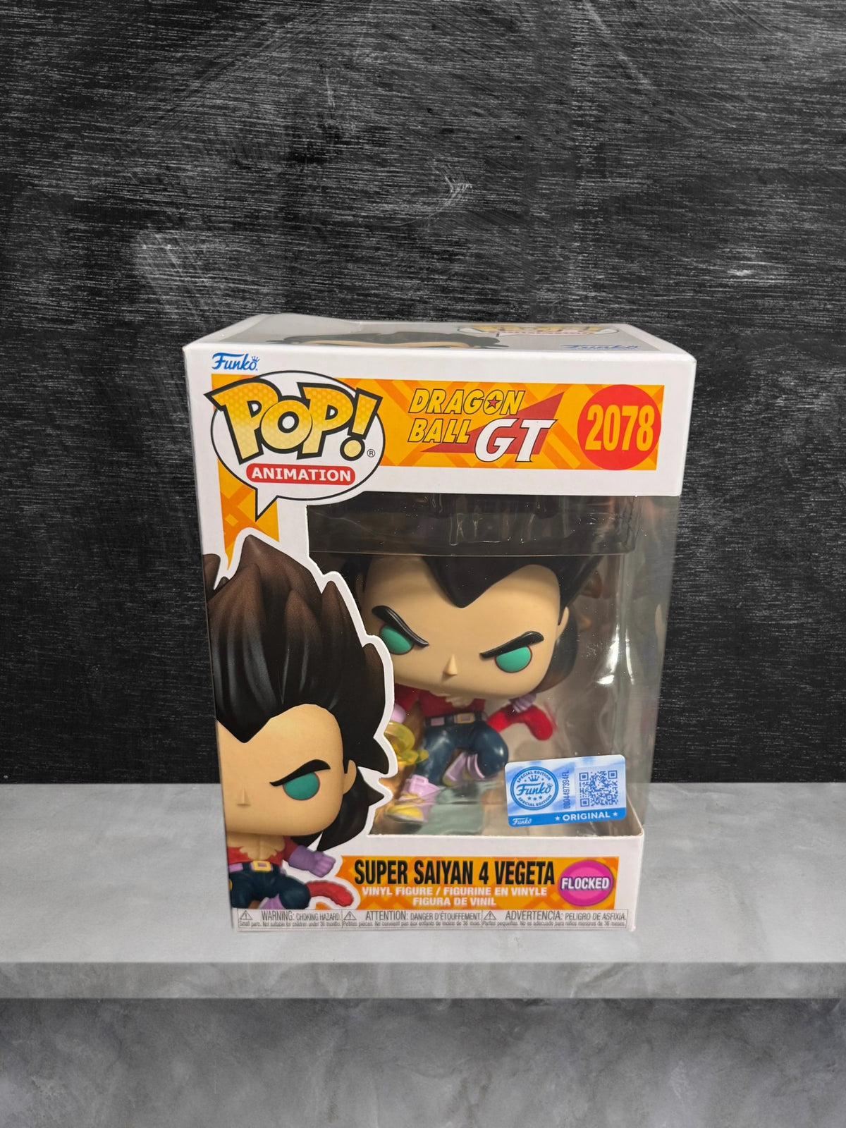 Dragon Ball GT – Super Saiyan 4 Vegeta Flocked #2078